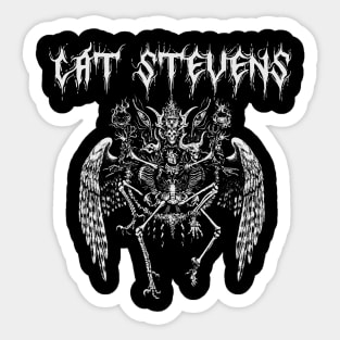 cat stevens ll darknes Sticker